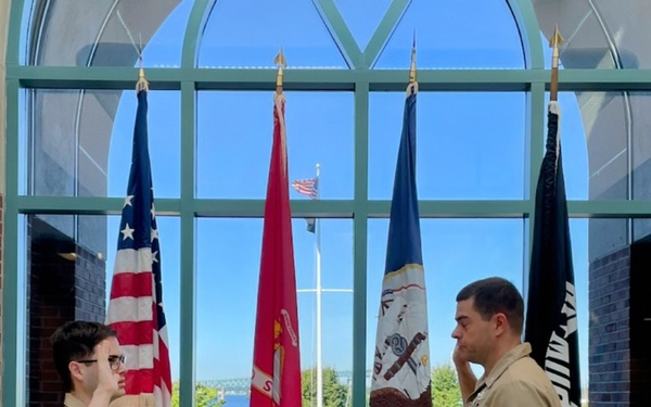 Promotion of LCDR Grisham