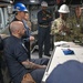 Fleet Master Chief Don Davis visits USS Cape St. George (CG 71)