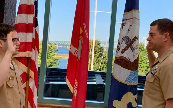 Promotion of LCDR Grisham