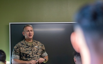 CLB-22 Participates in Spiritual Health Training at the 2nd MLG Human Performance Center