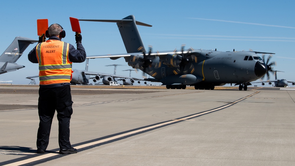 Travis AFB strengthens US, Belgium alliance