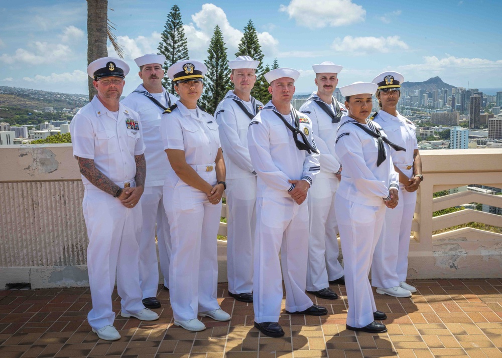 Sailors Honor Rear Admiral Gordon Pai’ea Chung-Hoon