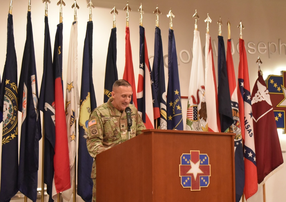 Womack welcomes new leadership, honors outgoing commander's legacy