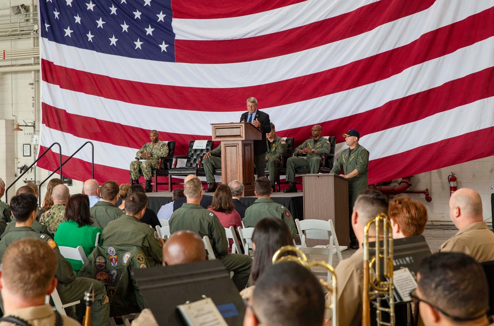 Carrier Air Wing SEVEN (CVW-7) Change of Command Ceremony