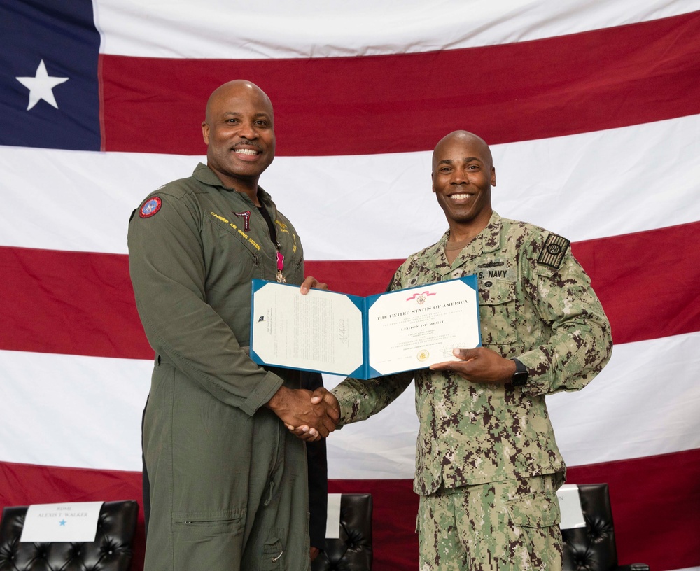 Carrier Air Wing SEVEN (CVW-7) Change of Command Ceremony