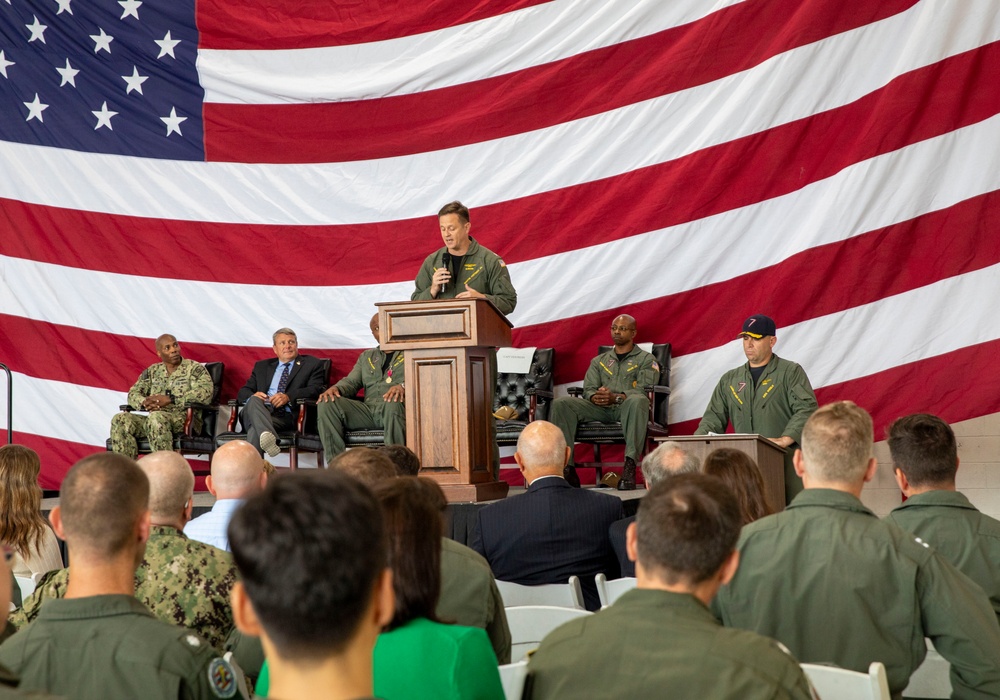 Carrier Air Wing SEVEN (CVW-7) Change of Command Ceremony