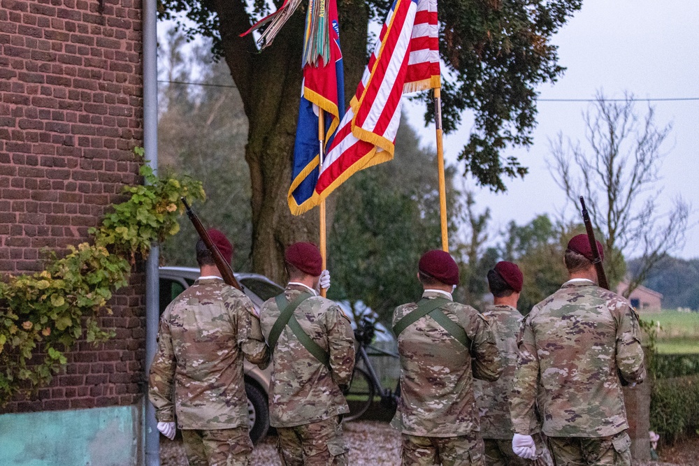 Operation Market Garden 80th Anniversary: Rum Runner Memorial Plaque Unveiling