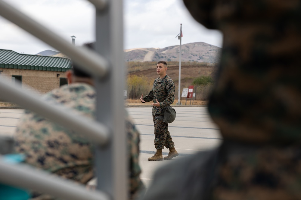 U.S. Marines conduct CBRN defense training at Camp Pendleton