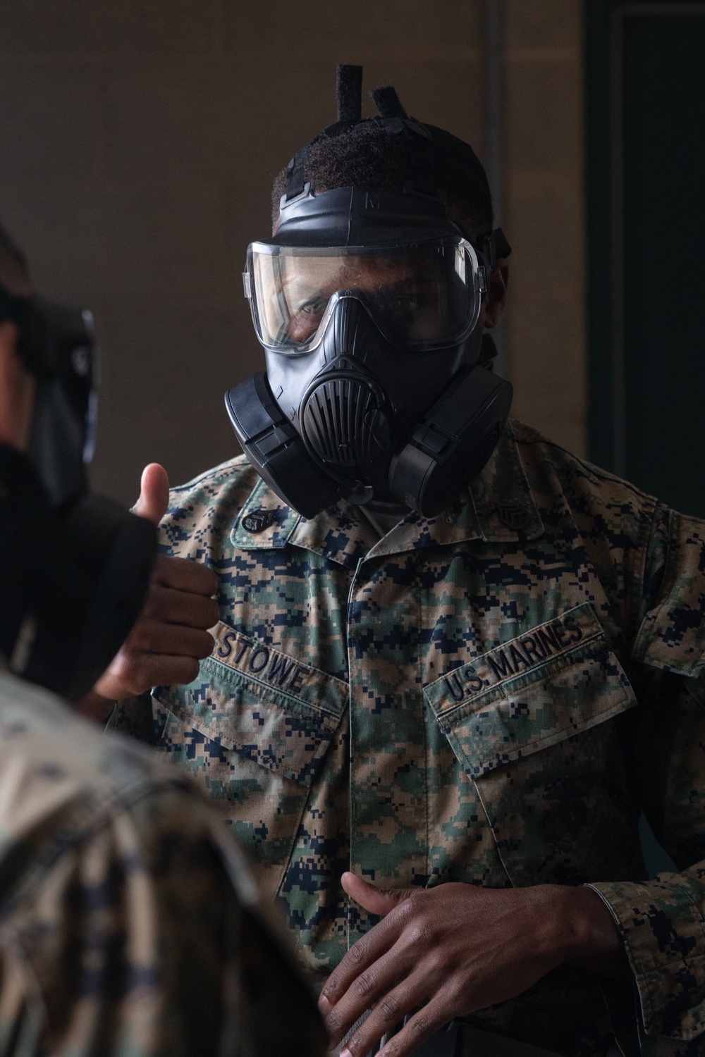 U.S. Marines conduct CBRN defense training at Camp Pendleton