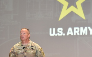 Brig. Gen. Goetz hosts town hall meeting at Alaska District