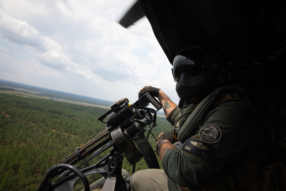 A taste of Venom: Lt. Gen. Leonard F. Anderson and Marines with HMLA-773 participate in a FARP and live fire exercise