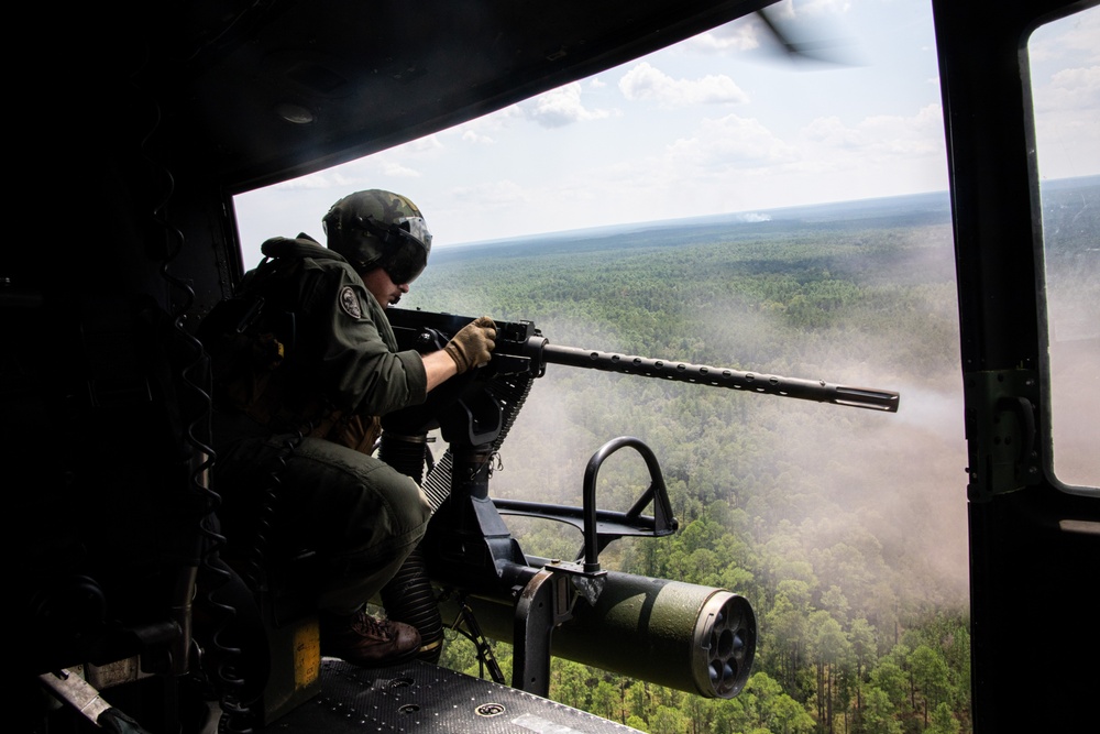 A taste of Venom: Lt. Gen. Leonard F. Anderson and Marines with HMLA-773 participate in a FARP and live fire exercise