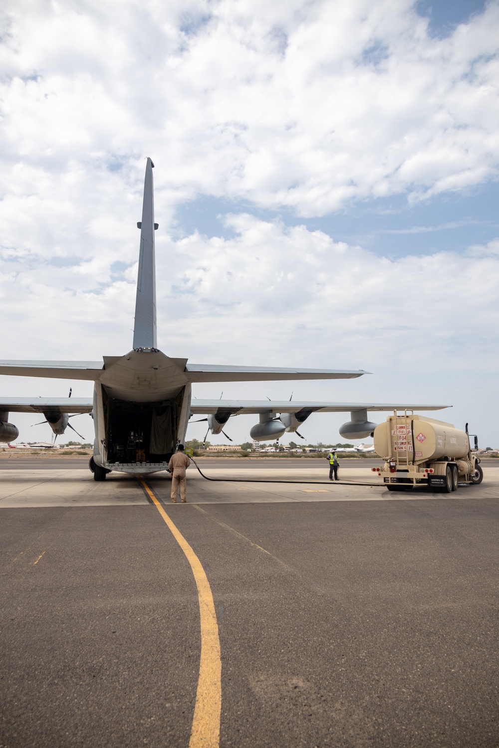 VMGR-352 lands at Camp Lemonnier