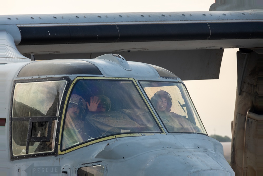 VMGR-352 lands at Camp Lemonnier