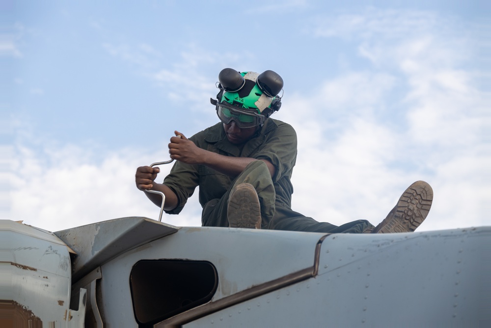 VMGR-352 lands at Camp Lemonnier