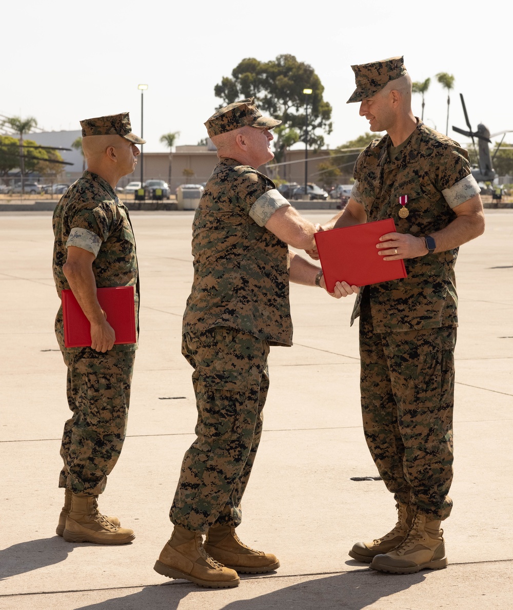 HMH-462 Relief and Appointment
