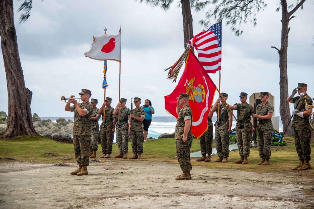 CJTF-M Observes 80th Anniversary of the Battle of Peleliu