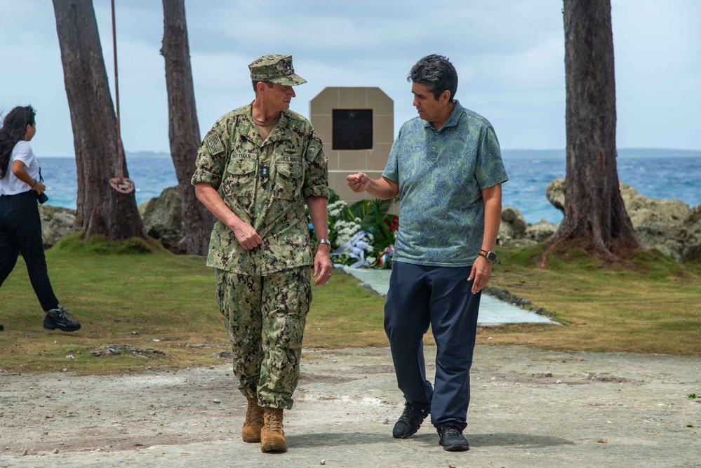 CJTF-M Observes 80th Anniversary of the Battle of Peleliu