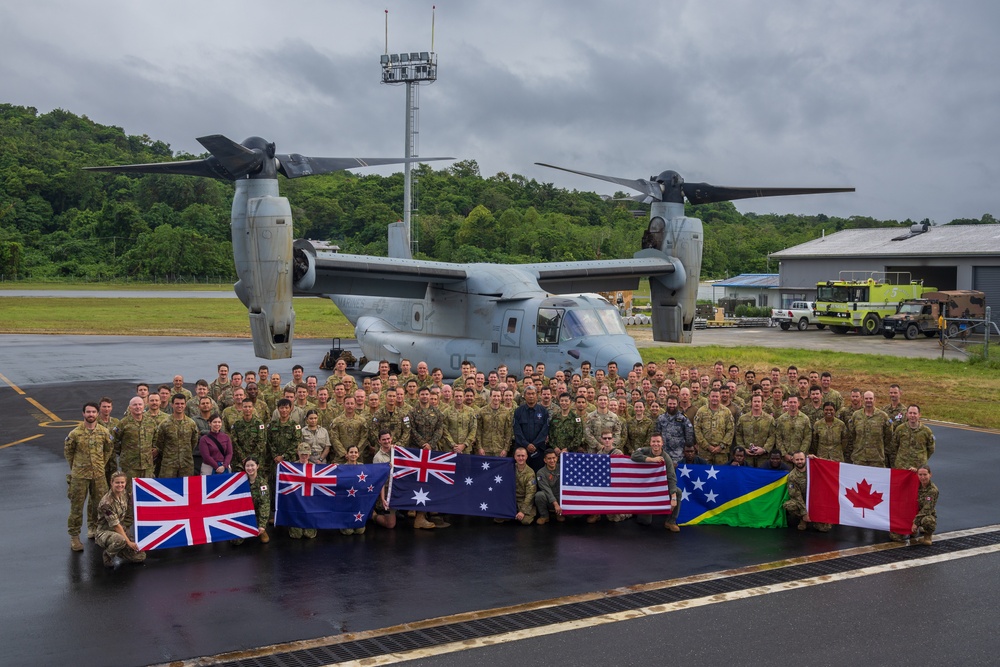 Eight Countries work together in largest Operation Render Safe to remove WWII UXO in Solomon Islands