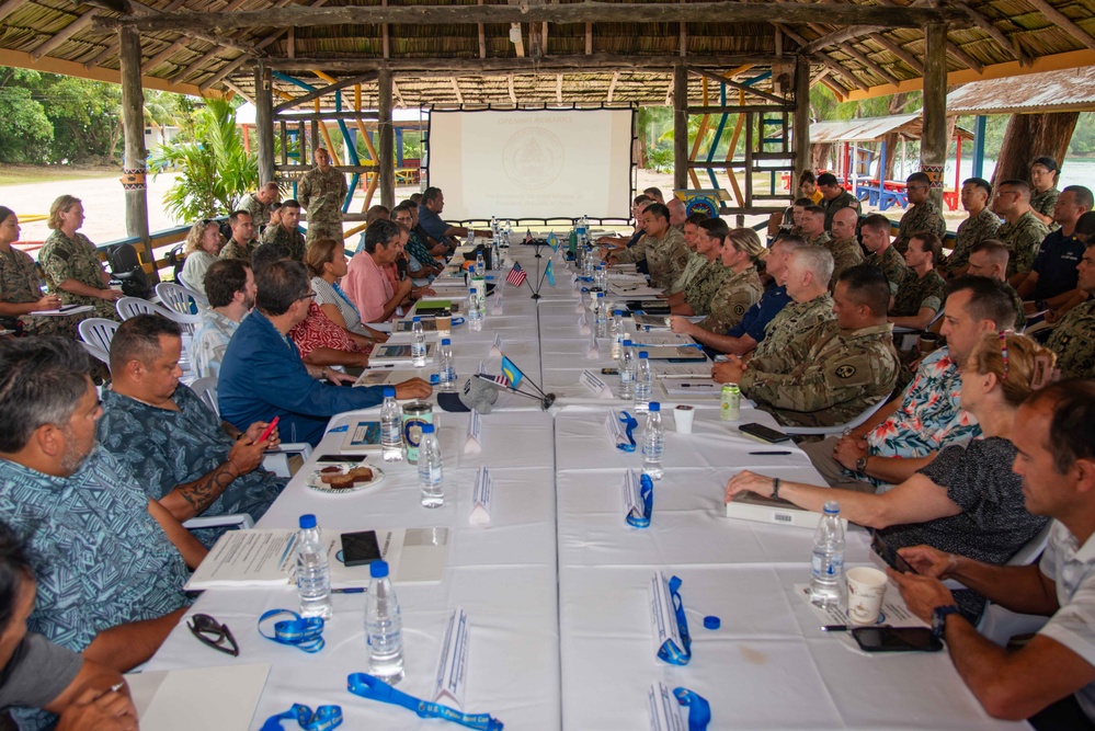 CJTF-M Attends JCM in Palau