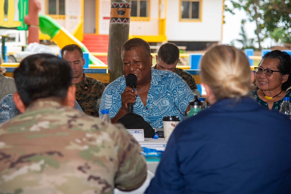 CJTF-M Attends JCM in Palau