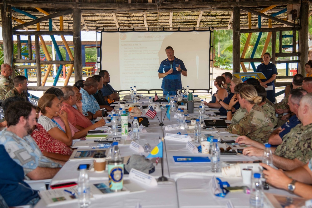 CJTF-M Attends JCM in Palau