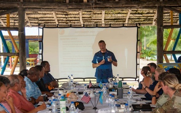 United States Coast Guard, Republic of Palau deepen partnership at Joint Committee Meeting in Peleliu