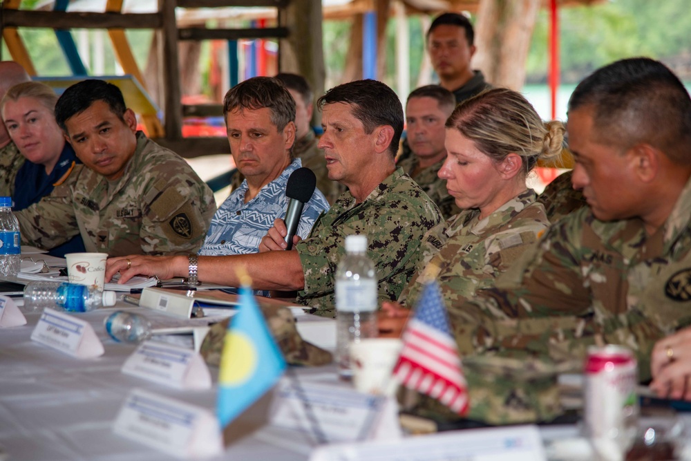 CJTF-M Attends JCM in Palau