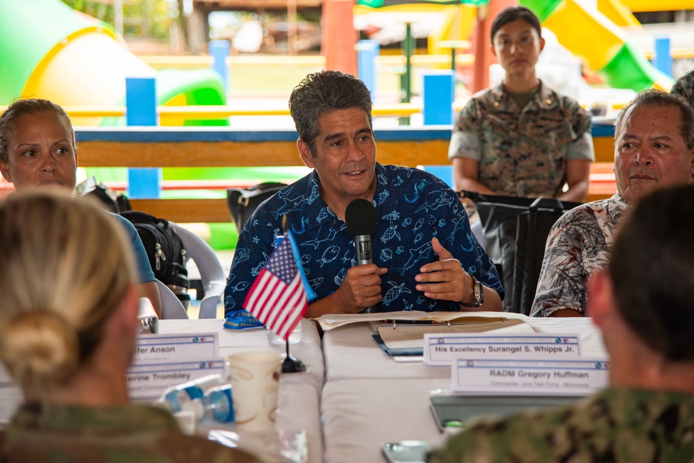 CJTF-M Attends JCM in Palau