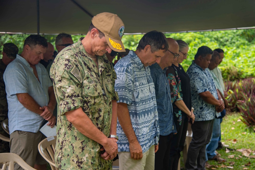 CJTF-M Attends Memorial Ceremony for Australian War Photographer Damien Parer