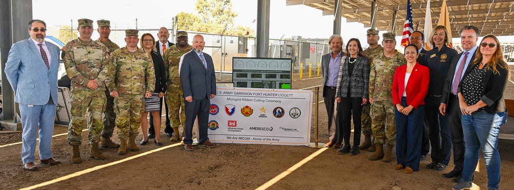 The Fort Hunter Liggett Microgrid Ribbon Cutting Ceremony