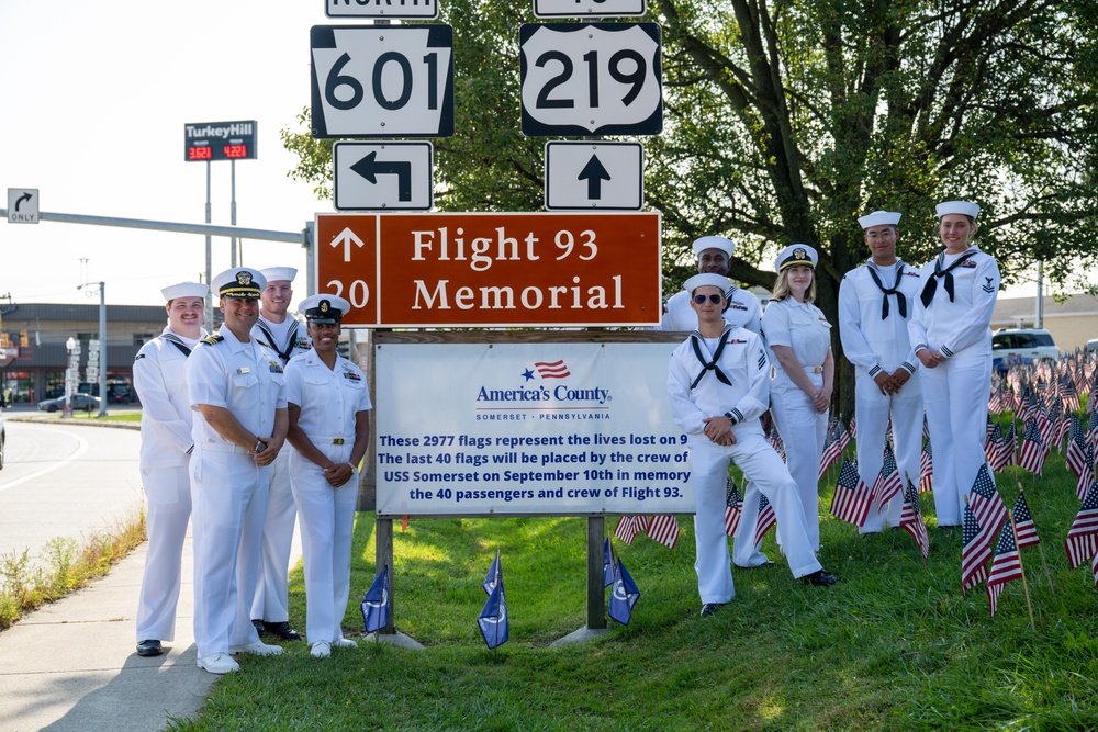 USS Somerset Sailors Visit Somerset County