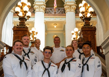 USS Somerset Sailors Visit Somerset County