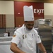 Culinary Specialist 2nd Class Larry Burns competes at the American Culinary Federation (ACF) National Convention in Phoenix, Ariz. on July 16, 2024.