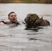 U.S. Soldier Pulls Gear in Combat Water Survival Event