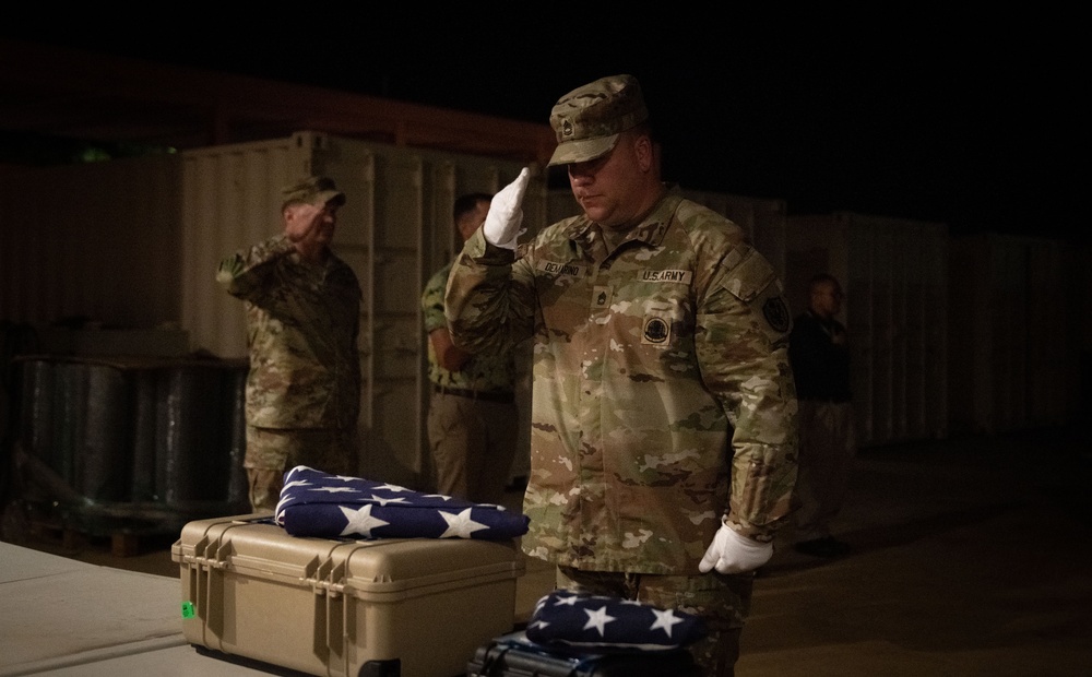 DPAA Conducts Honorable Carry