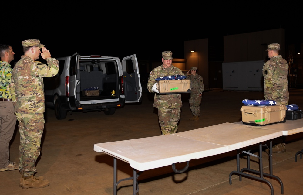 DPAA Conducts Honorable Carry