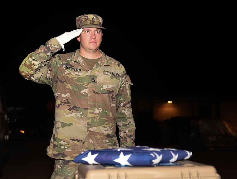 DPAA Conducts Honorable Carry