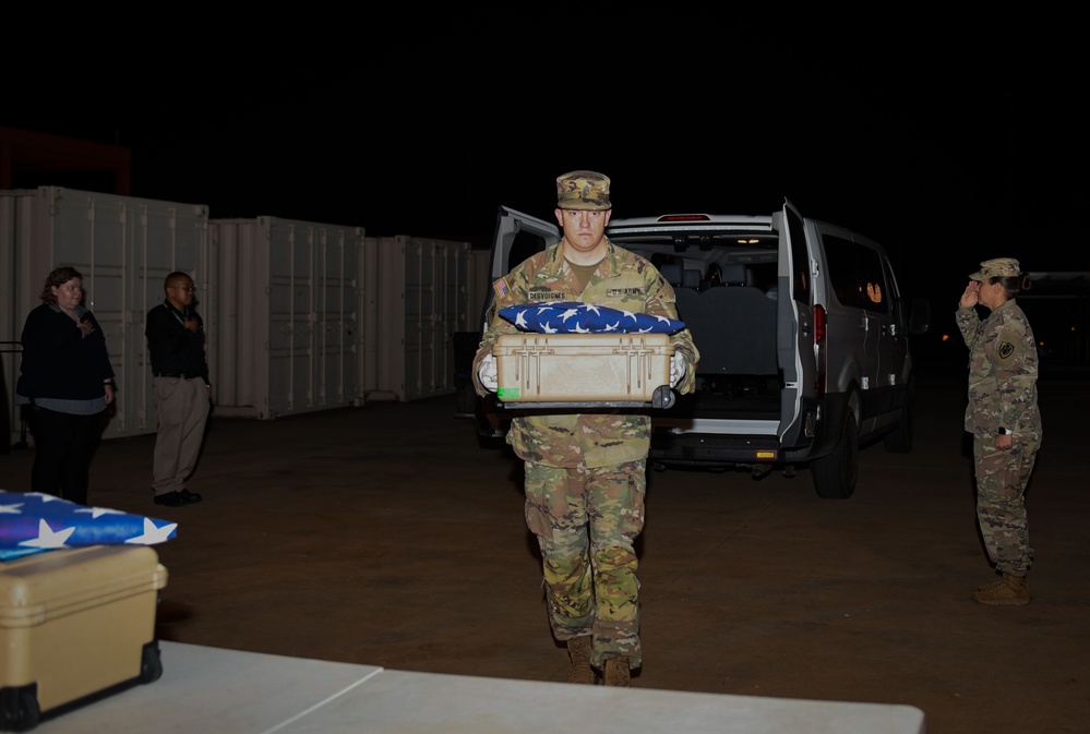 DPAA Conducts Honorable Carry