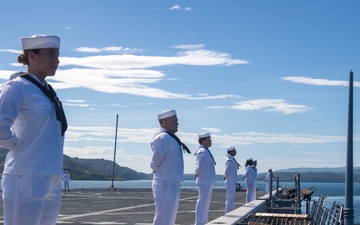 USS San Diego arrives in Sasebo, Japan