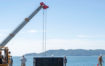 USS America (LHA 6) Conducts Ordnance Handling