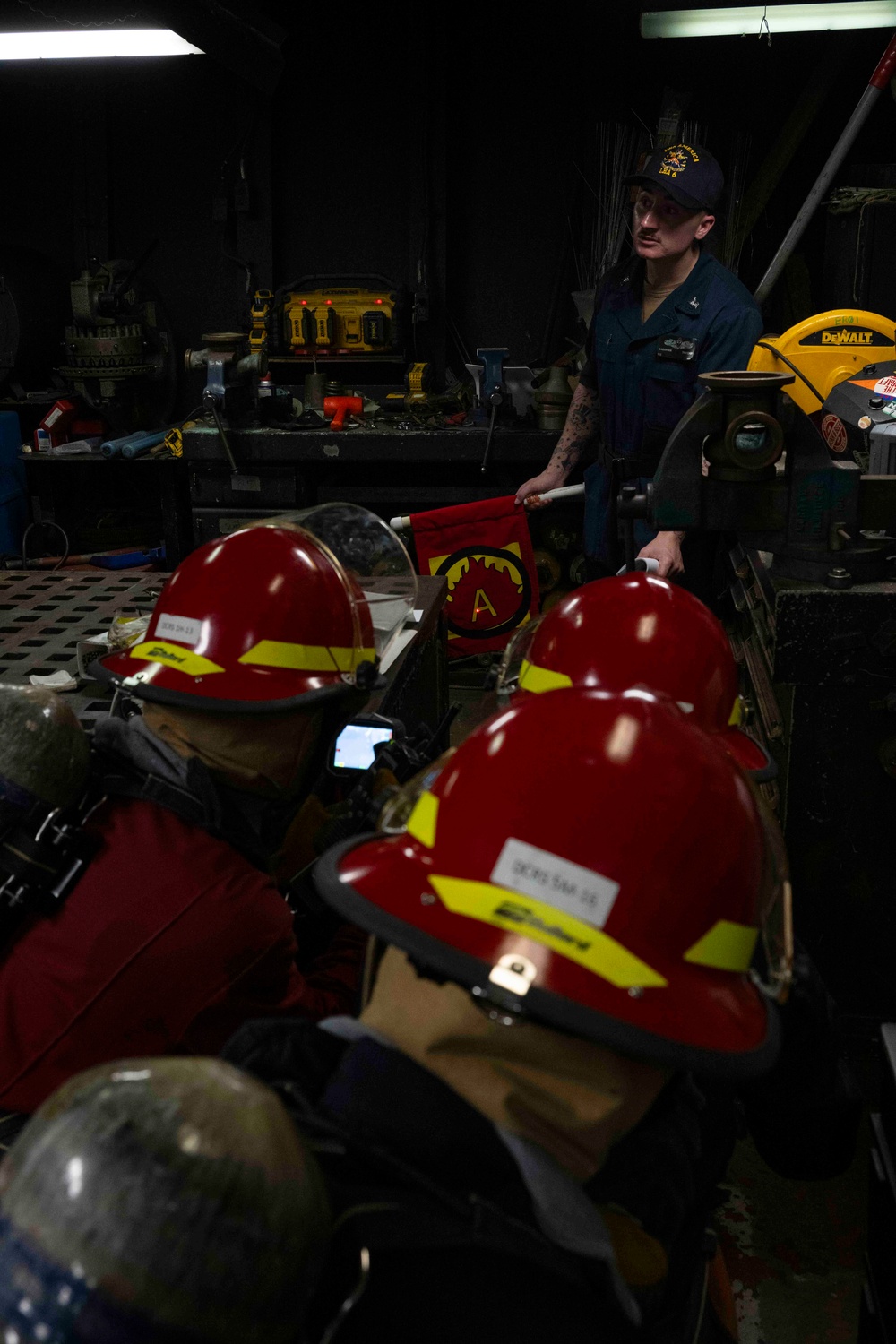 USS America (LHA 6) Conducts Damage Control Training