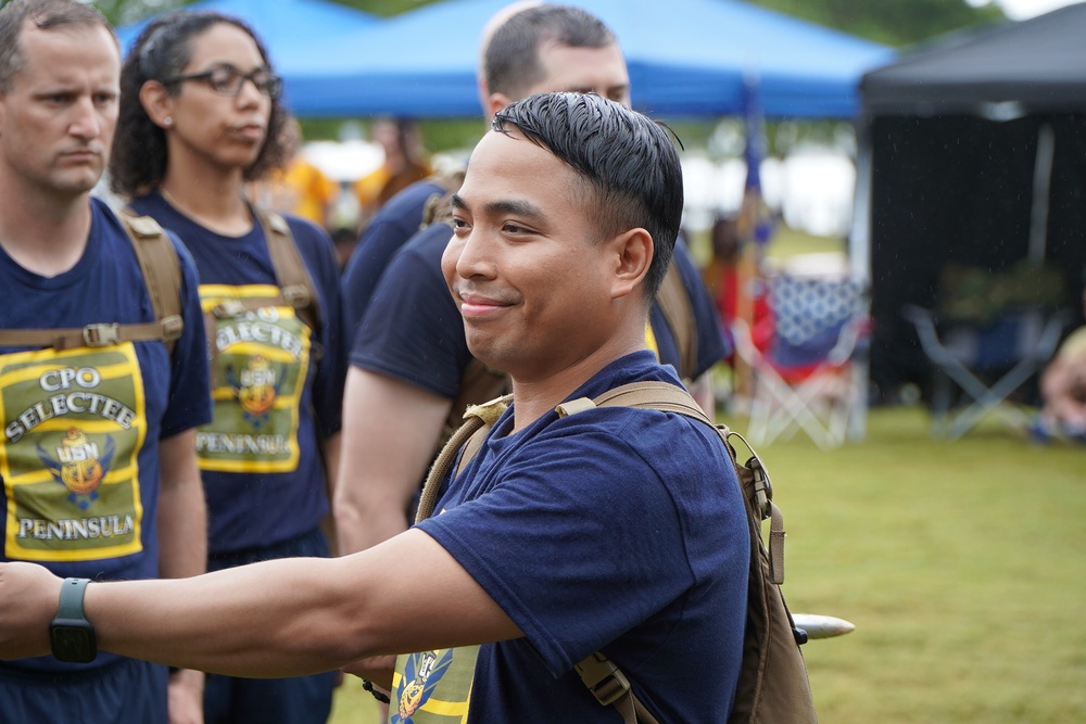 NWS Yorktown Chief selectees participate in annual CPO Heritage Days training event in Norfolk