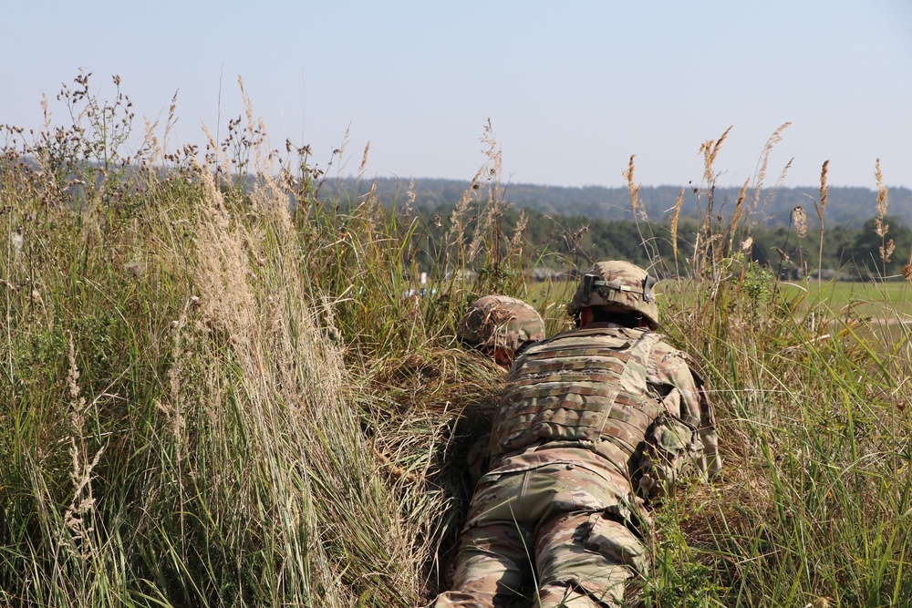 Alpha BTRY 5-4 ADAR, Live Fire and MRE.