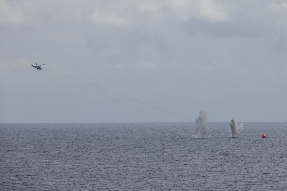 31st MEU conducts Defense of the Amphibious Task Force Live-Fire exercise