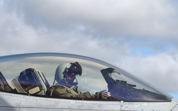 Triple Nickel, Buzzards F-16s ready at RAF Mildenhall for Cobra Warrior