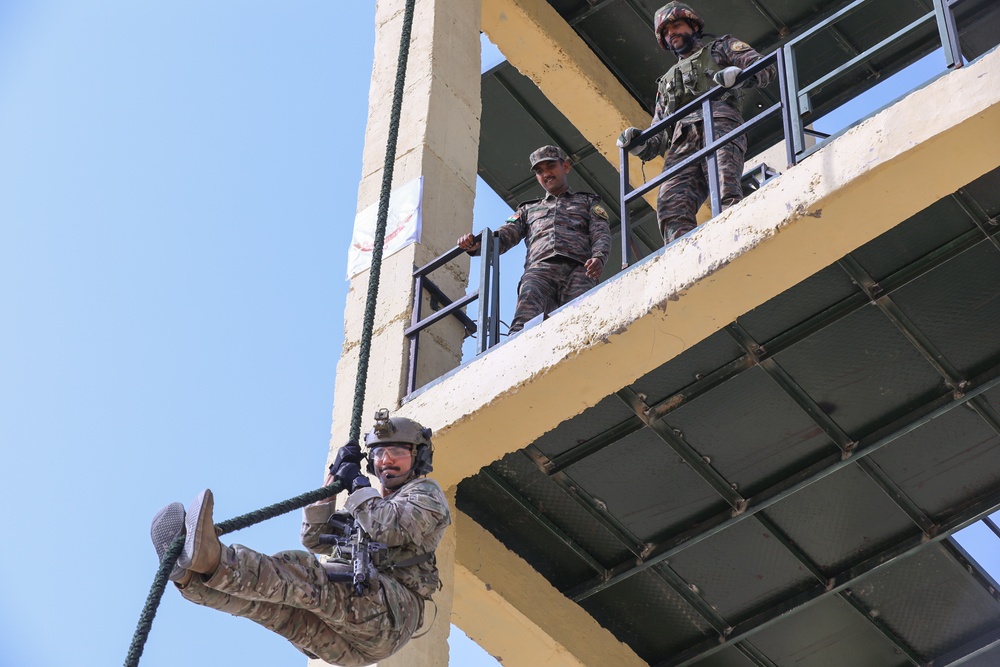 U.S. Army and Indian Army train together at YA 2024