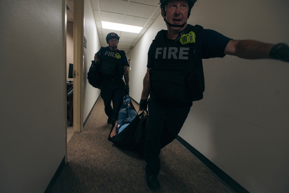 Rescue Task Force responds during active shooter exercise