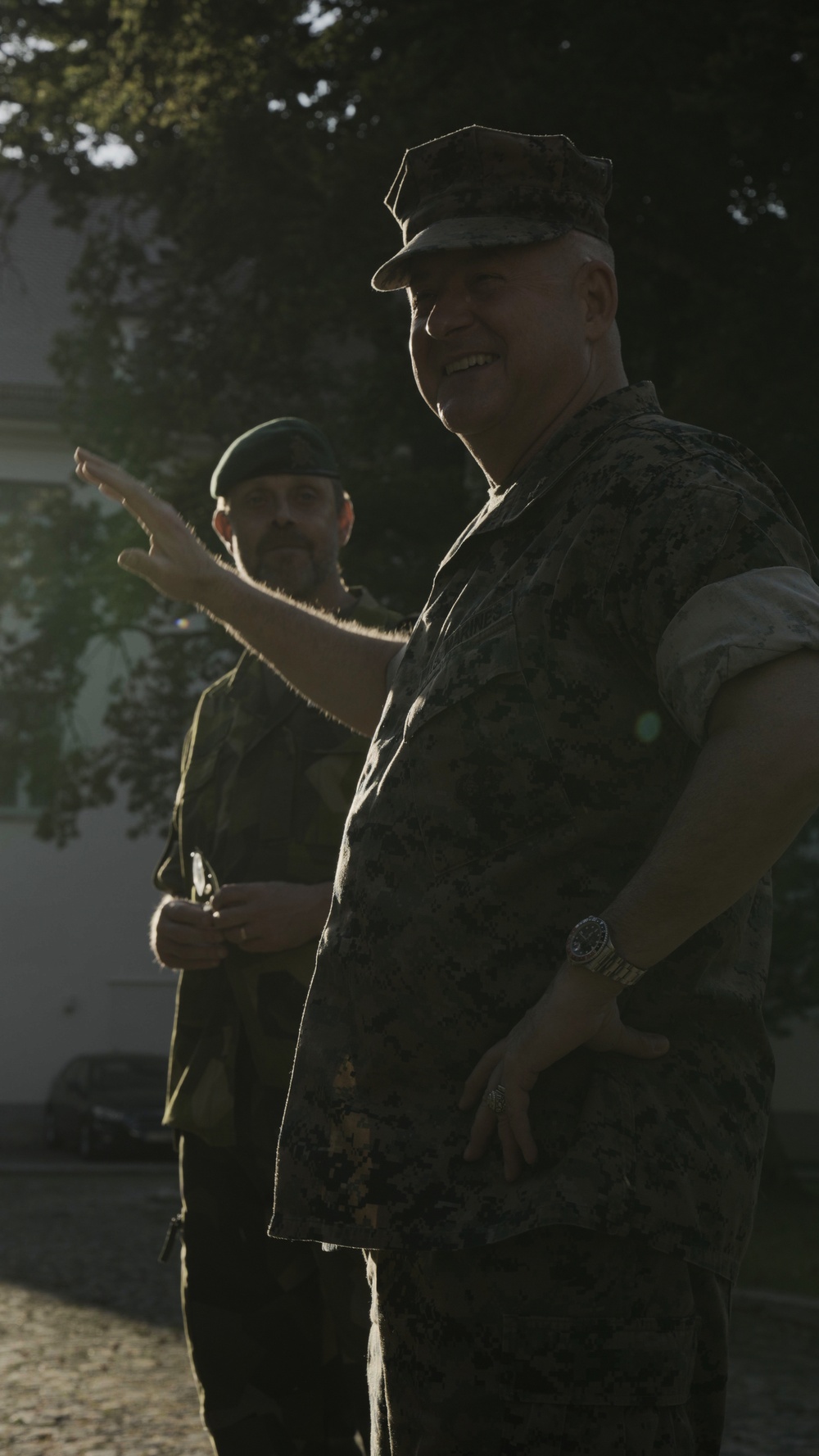 U.S. Marines, Swedish Navy talk deeper collaboration