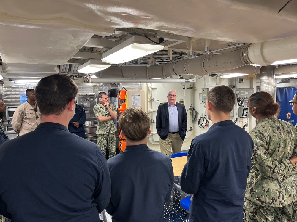 NAVSUP Vice Commander gets first-hand look at FLCJ